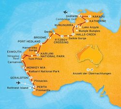 BUSRUNDREISEN - Busrundreise Australien - Wilde Westk�ste und Kakadu
